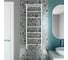 Полотенцесушитель электрический GROTA Alto 430x1200, белый Alto 430х1200 RAL9016 EL 4