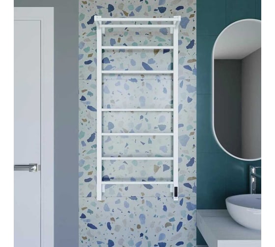 Полотенцесушитель электрический GROTA Alto 530x1200, белый Alto 530х1200 RAL9016 EL