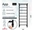 Полотенцесушитель электрический GROTA App 430x1200, черный App 430х1200 RAL9005 EL 7