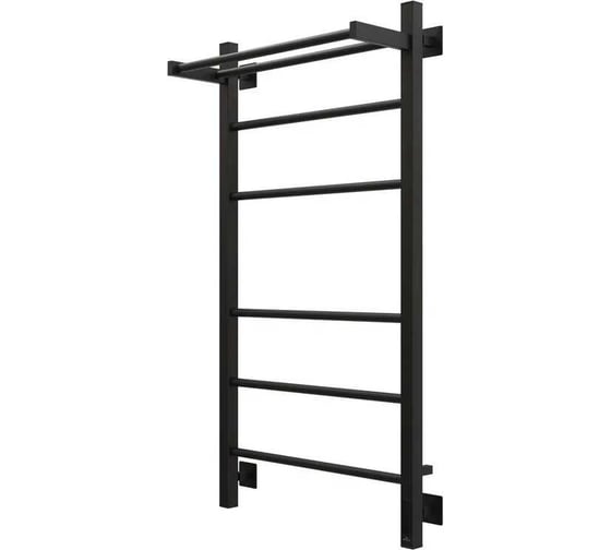 Полотенцесушитель электрический GROTA Alto 530x1200, черный Alto 530х1200 RAL9005 EL