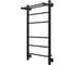 Полотенцесушитель электрический GROTA Alto 530x1200, черный Alto 530х1200 RAL9005 EL 2
