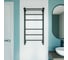 Полотенцесушитель электрический GROTA Alto 530x1200, черный Alto 530х1200 RAL9005 EL 4