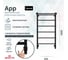 Полотенцесушитель электрический GROTA App 530x1000, черный App 530х1000 RAL9005 EL 7