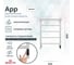 Полотенцесушитель электрический GROTA App 530x800, белый App 530х800 RAL9016 EL 7