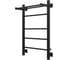 Полотенцесушитель электрический GROTA Alto 530x800, черный Alto 530х800 RAL9005 EL 2