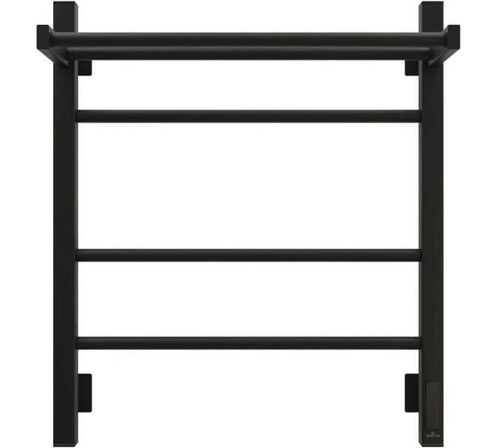 Полотенцесушитель электрический GROTA Alto 530x600, черный Alto 530х600 RAL9005 EL