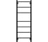 Полотенцесушитель электрический GROTA Costa 430x1200, черный Costa 430х1200 RAL9005 EL 1