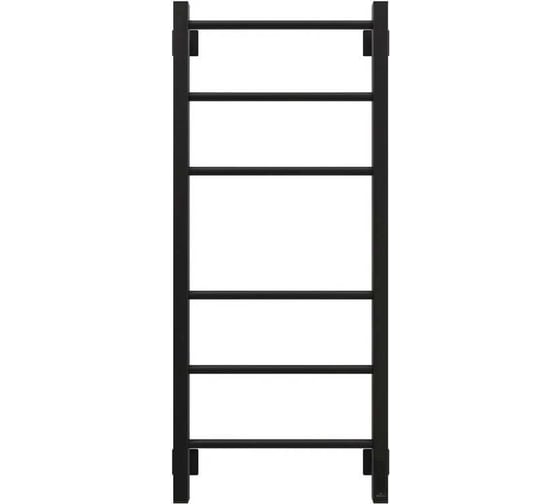 Полотенцесушитель электрический GROTA Costa 430x1000, черный Costa 430х1000 RAL9005 EL 1
