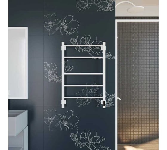 Полотенцесушитель электрический GROTA Costa 530x800, белый Costa 530х800 RAL9016 EL