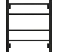 Полотенцесушитель электрический GROTA Costa 530x600, черный Costa 530х600 RAL9005 EL