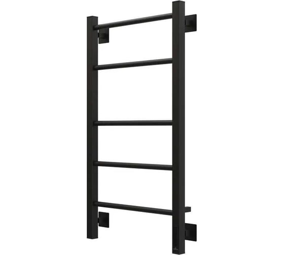 Полотенцесушитель электрический GROTA Costa 430x800, черный Costa 430х800 RAL9005 EL