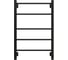 Полотенцесушитель электрический GROTA Costa 530x800, черный Costa 530х800 RAL9005 EL 1