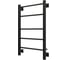 Полотенцесушитель электрический GROTA Costa 530x800, черный Costa 530х800 RAL9005 EL 2