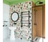 Полотенцесушитель электрический GROTA Costa 530x1000, черный Costa 530х1000 RAL9005 EL 5