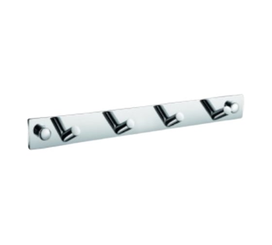 Планка 4-крючка Aquanet 8220-4 хром 00264923