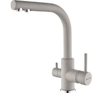 Смеситель для кухни Paulmark ESSEN, серый Es213011-GR