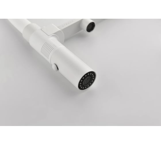 Смеситель для кухни Paulmark Gravity, белый матовый, Starke- Gr213888-WH