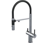 Смеситель для кухни Paulmark Gravity, брашированная нерж.сталь, Starke- Gr213888-BS