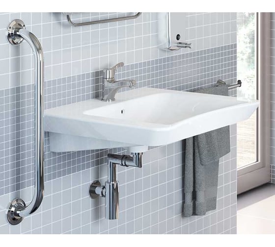 Поручень для ванны VitrA ArkitektA 60 см, хром A44449