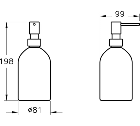 Диспенсер для жидкого мыла VitrA Origin хром A44891