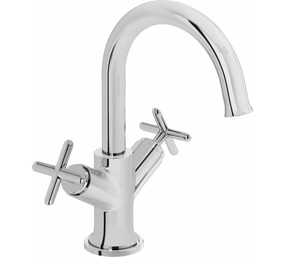 Смеситель на раковину VitrA Origin 2 ручки, хром A42884