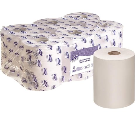 Бумажные полотенца Luscan 1-слойные, 6 рулонов 486353