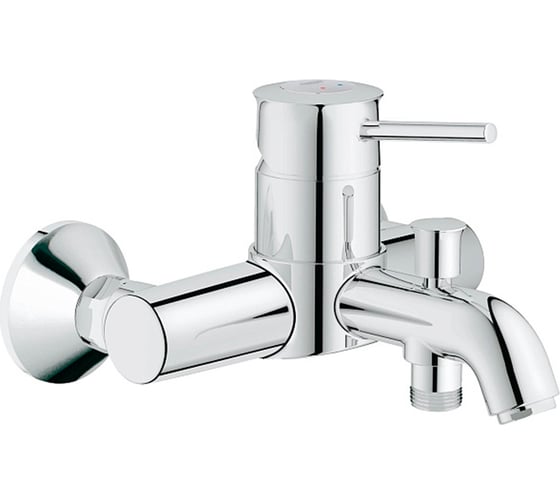Смеситель для ванны GROHE BauСlassiс, хром 32865000 00000057177