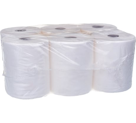 Бумажные полотенца Luscan 2-слойные, 6 рулонов 601115