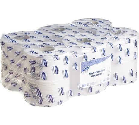 Туалетная бумага Luscan 2-слойная, 12 рулонов 601112