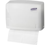 Диспенсер листовых полотенец Luscan Professional белый 931852