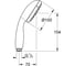 Ручной душ GROHE Tempesta New I хром 27852001 00000062114 5