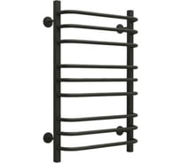 Полотенцесушитель стальной ТЕРМОДИЗАЙН C Steel, лесенка, W=500, H=1000, 15 перекладин, 1/2в.р. черн.бархат TDCSt004BV