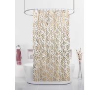 Штора для ванн Dasch 180х200 BT829911, Золотые листья 13268