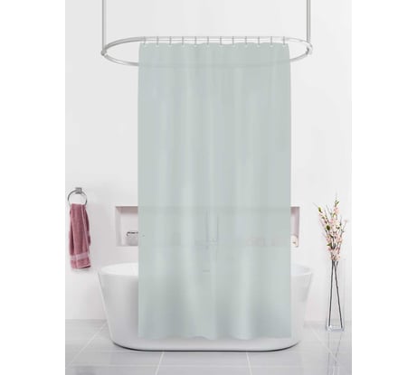 Штора для ванн Dasch PEVA GX003-BL,180х180, синий 13666