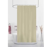 Штора для ванн Dasch PEVA GX005-BE,180х200, бежевый 13669