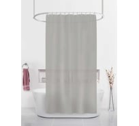 Штора для ванн Dasch PEVA GX008-1,180х200, Silver 13675