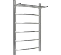 Полотенцесушитель ТЕРМОДИЗАЙН нерж. RP (лесенка с полкой) W=500, H=800 (5 перекладин) 1/2в.р. TDRP005
