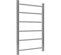 Полотенцесушитель ТЕРМОДИЗАЙН нерж. T (лесенка) W=500, H=800 (6 перекладин) 1/2в.р. TDT008