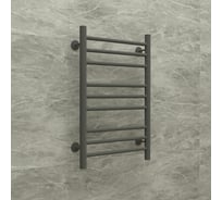 Полотенцесушитель ТЕРМОДИЗАЙН стальн. V Steel (лесенка) W=500, H=1200 (18 перекладин) 1/2в.р. граф.TDVSt005G