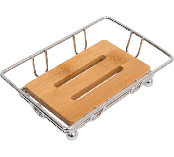 Мыльница Рыжий кот BAMBOO-01 на ножках 124x83x32 см 101243