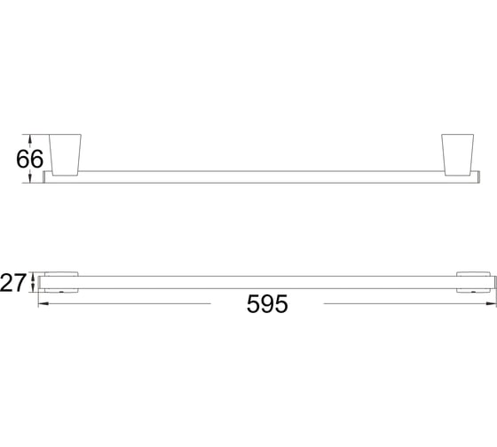 Полотенцедержатель Shevanik SG5717H