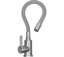 Смеситель WISENT для кухни с гибким изливом из нержавеющей стали W74004-9