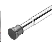 Карниз раздвижной алюминиевый PERFECTO LINEA 2,0 м, серебро, 36-020101