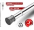 Карниз раздвижной алюминиевый PERFECTO LINEA 2,0 м, серебро, 36-020101 2
