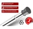 Карниз раздвижной алюминиевый PERFECTO LINEA 2,0 м, серебро, 36-020101 4