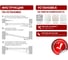 Карниз раздвижной алюминиевый PERFECTO LINEA 2,0 м, серебро, 36-020101 5