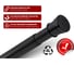 Карниз раздвижной алюминиевый PERFECTO LINEA 2,0 м, черный, 36-020104 4