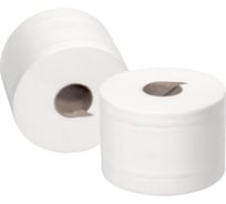 Туалетная бумага для диспенсера ООО Комус 2 слоя, белый, втулка, 100 м, 12 рулонов в упаковке 694880