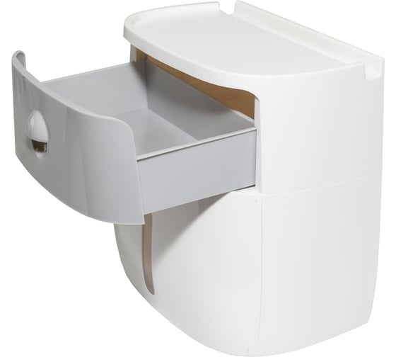 Держатель для туалетной бумаги BIONIK BK108GRAY