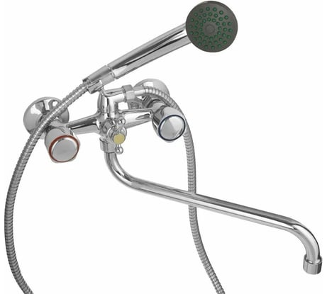 Смеситель WISENT для ванной с изливом 30 см и душем W2266